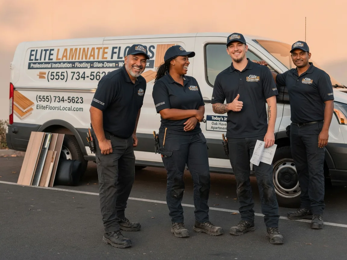 Laminate flooring installation company in Bourneville, OH